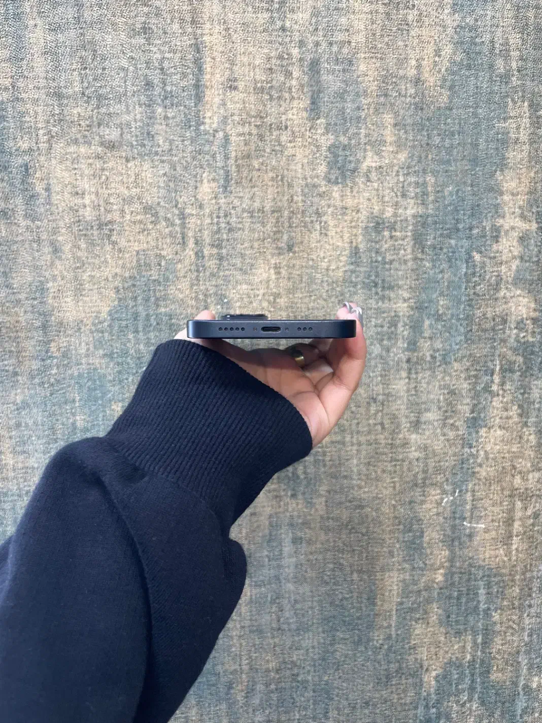 آیفون ۱۳ نرمال مشکی تمیز|موبایل|اصفهان, جلفا|دیوار