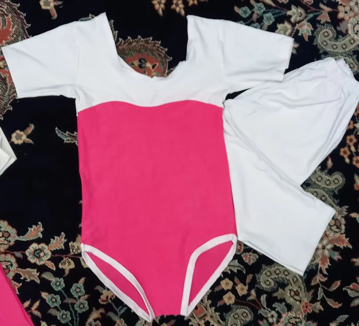 لباس ژیمناستیک یا مایو دخترانه|لباس|قم, قلعه یزدیها|دیوار