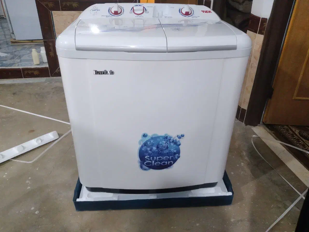 ماشین لباسشویی دو قلو برفاب|ماشین لباسشویی و خشک‌کن لباس|نهاوند, |دیوار