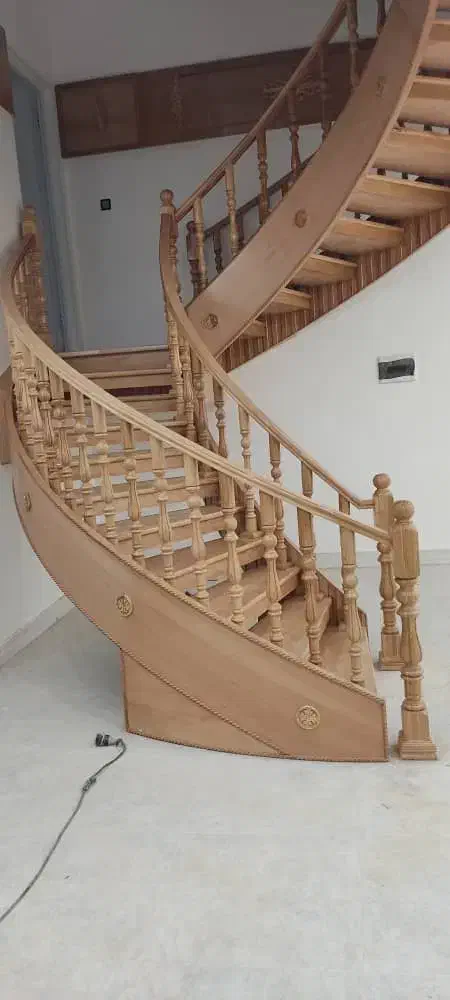 کابینت و کمد دیواری MDF و نرده پله چوبی|خدمات پیشه و مهارت|امیدیه, |دیوار