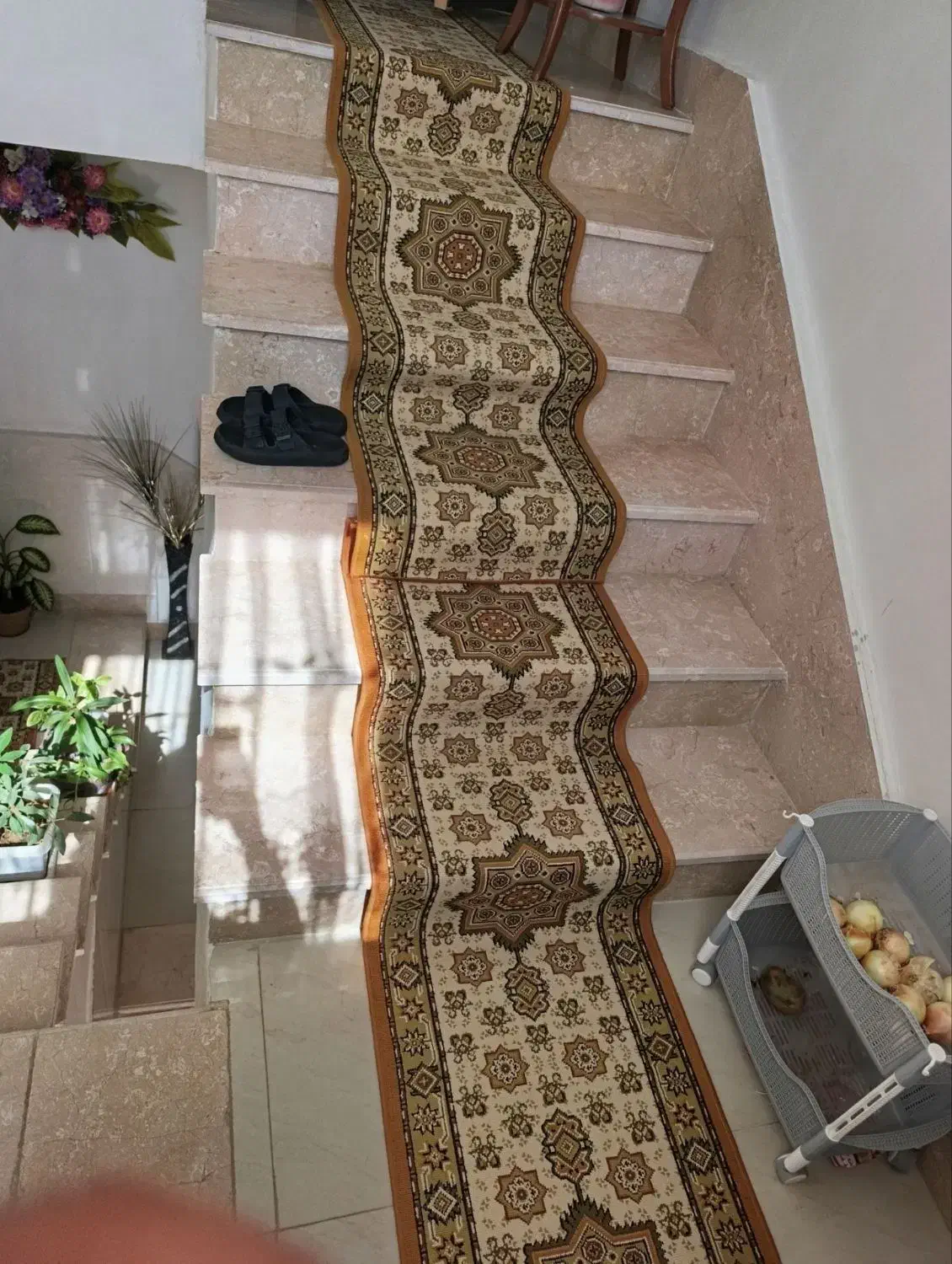 فرش پله راهرو|گلیم، جاجیم، گبه|ارومیه, |دیوار
