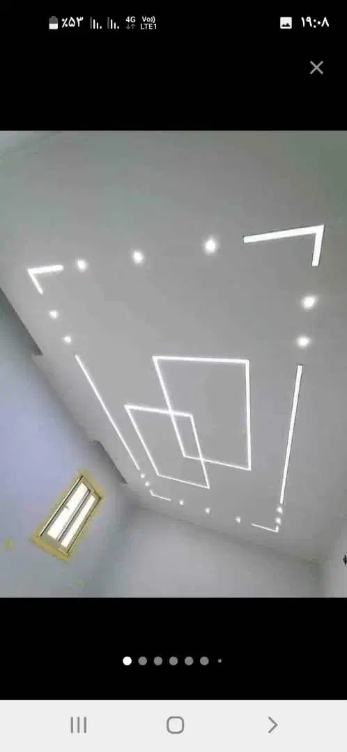 کناف،نقاشی،لاین نوری|خدمات پیشه و مهارت|صدرا-فارس, فاز ۱|دیوار