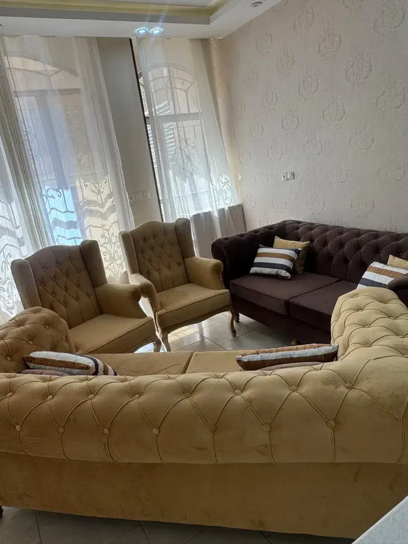 مبل چستر ۸ نفره با پارچه جاسمین خارجی|مبلمان خانگی و میز عسلی|شیراز, قدوسی شرقی|دیوار