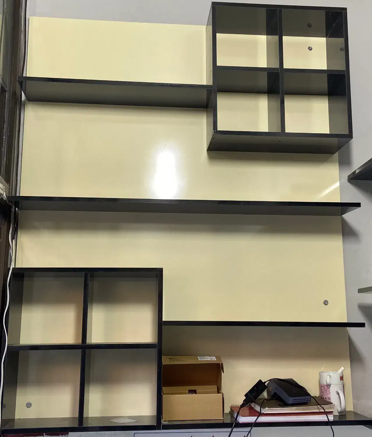 کابینت مناسب مغازه و ویترین و منزل یا کتابخانه|کتابخانه، شلف، قفسه‌های دیواری|میاندوآب, |دیوار