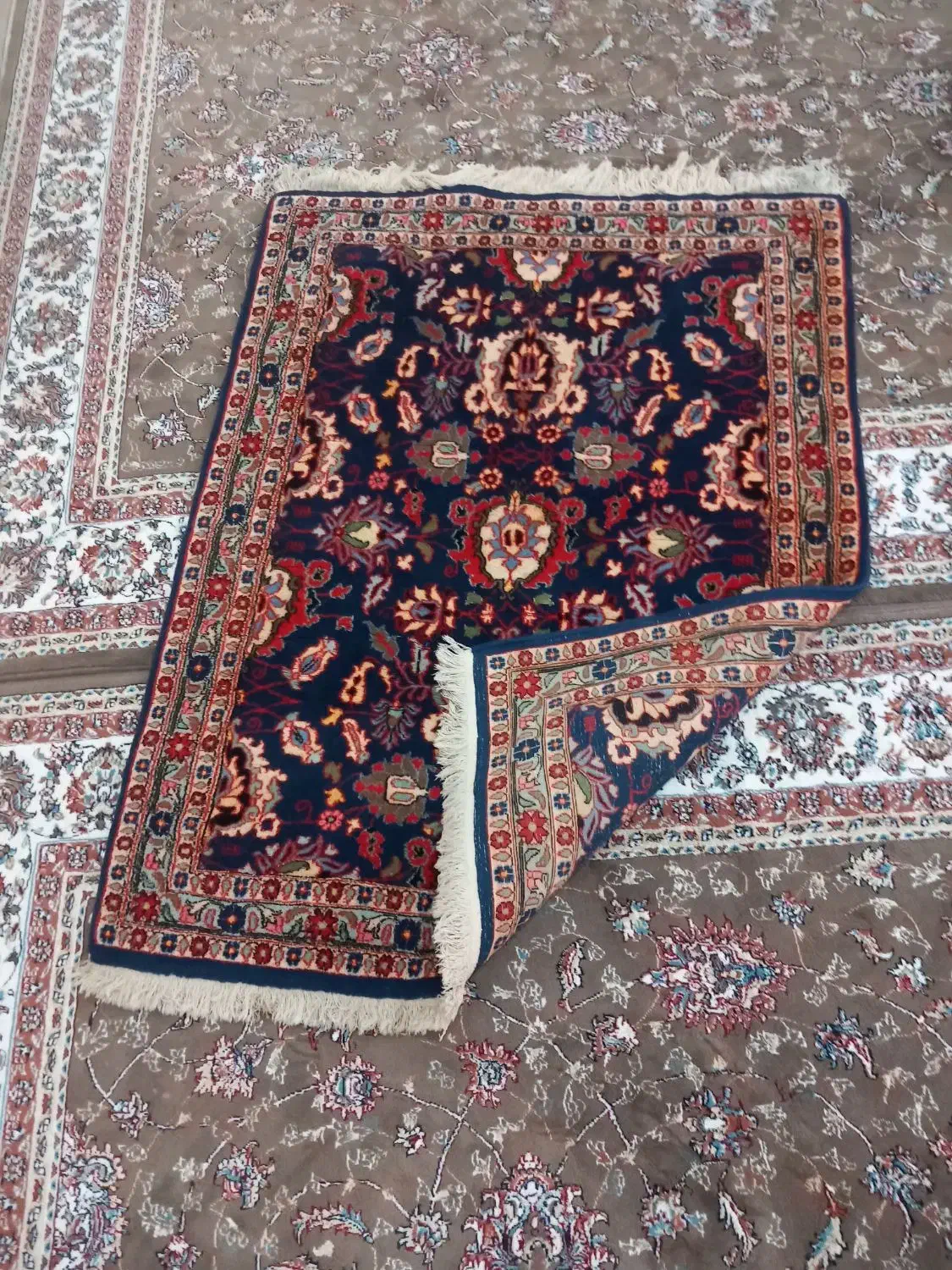 فرش دستباف ساروق اراک|فرش|نورآباد, |دیوار