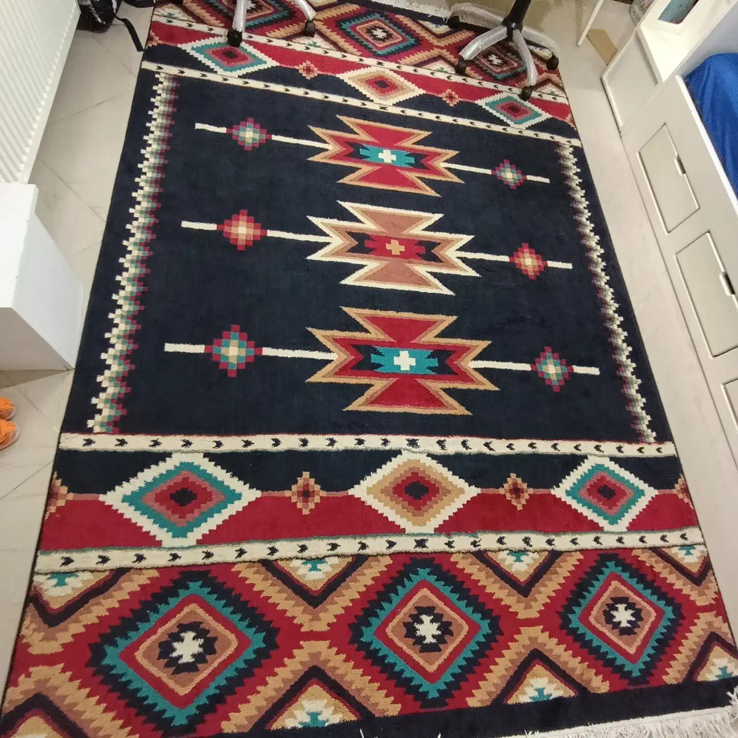 فرش ۶ متری|فرش|دماوند, گیلاوند|دیوار