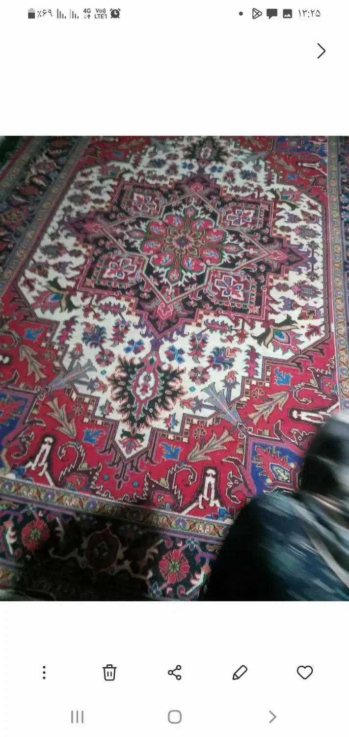 فرش دستباف|فرش|بستان آباد, |دیوار