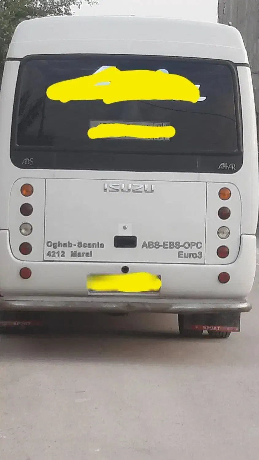 مینی بوس ایسوزو مدل ۹۶|خودرو سنگین|لامرد, |دیوار