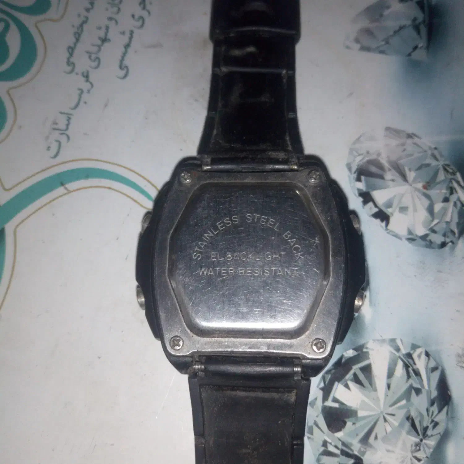 یک عدد ساعت ژینجیا یا نینجا قدیمی سالم|ساعت|هشترود, |دیوار