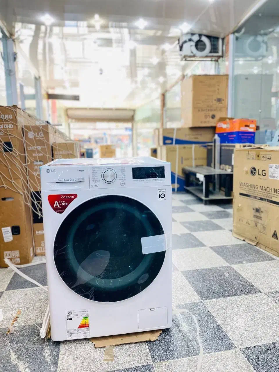 لباسشویی 10.5 کیلو الجی کم صدا و با کیفیت تضمینی|ماشین لباسشویی و خشککن لباس|بانه, |دیوار