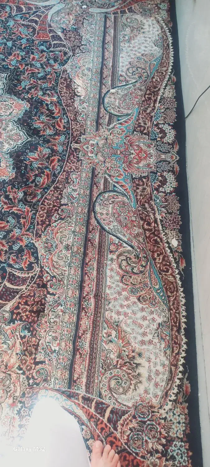 فرش 12متر3 در4  700 شانه دسبافت  تراکم 2550|فرش|مشهد, شهید معقول|دیوار