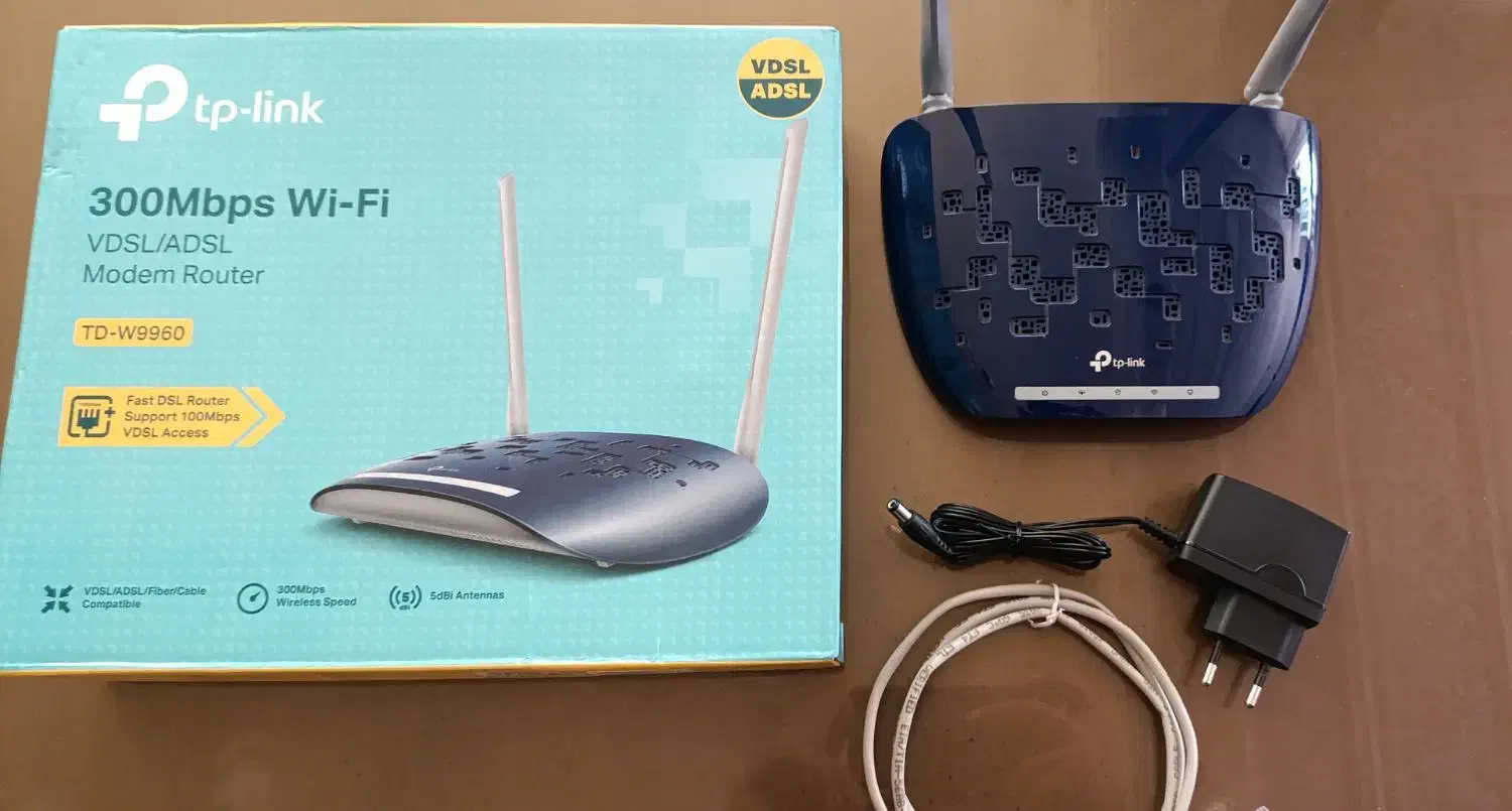 مودم adsl tp-link|مودم و تجهیزات شبکه|الیگودرز, |دیوار