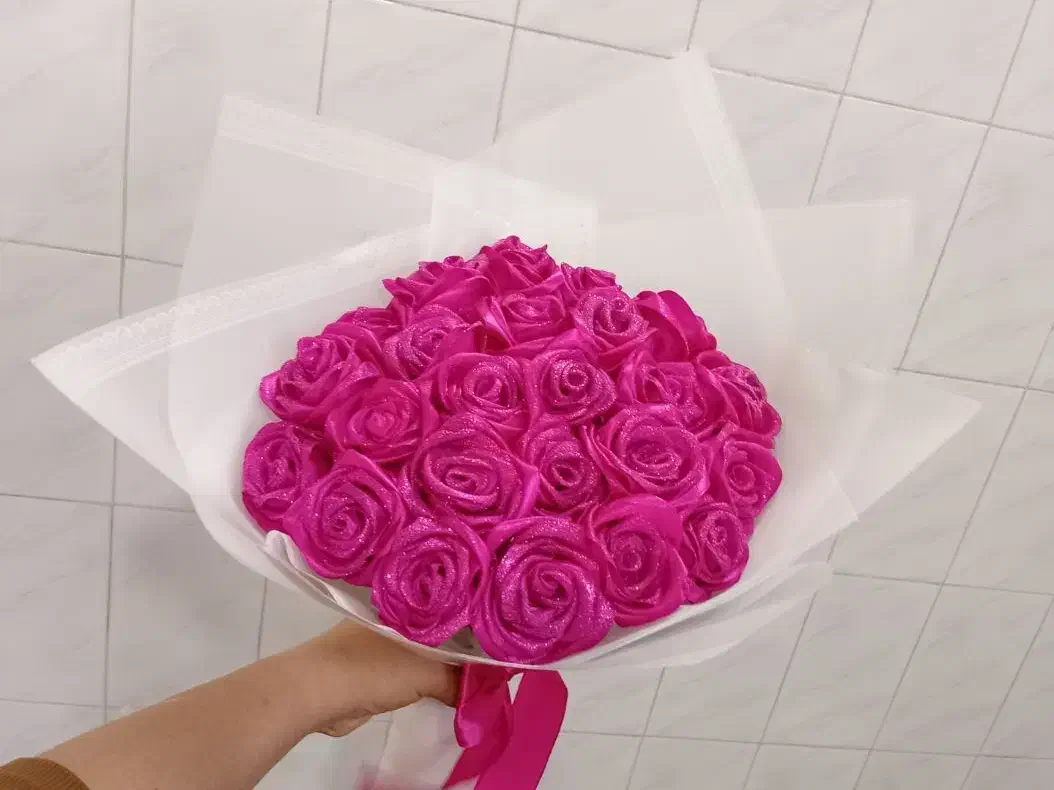 گل روبانی کد03|گل مصنوعی|شیراز, کوشک میدان|دیوار