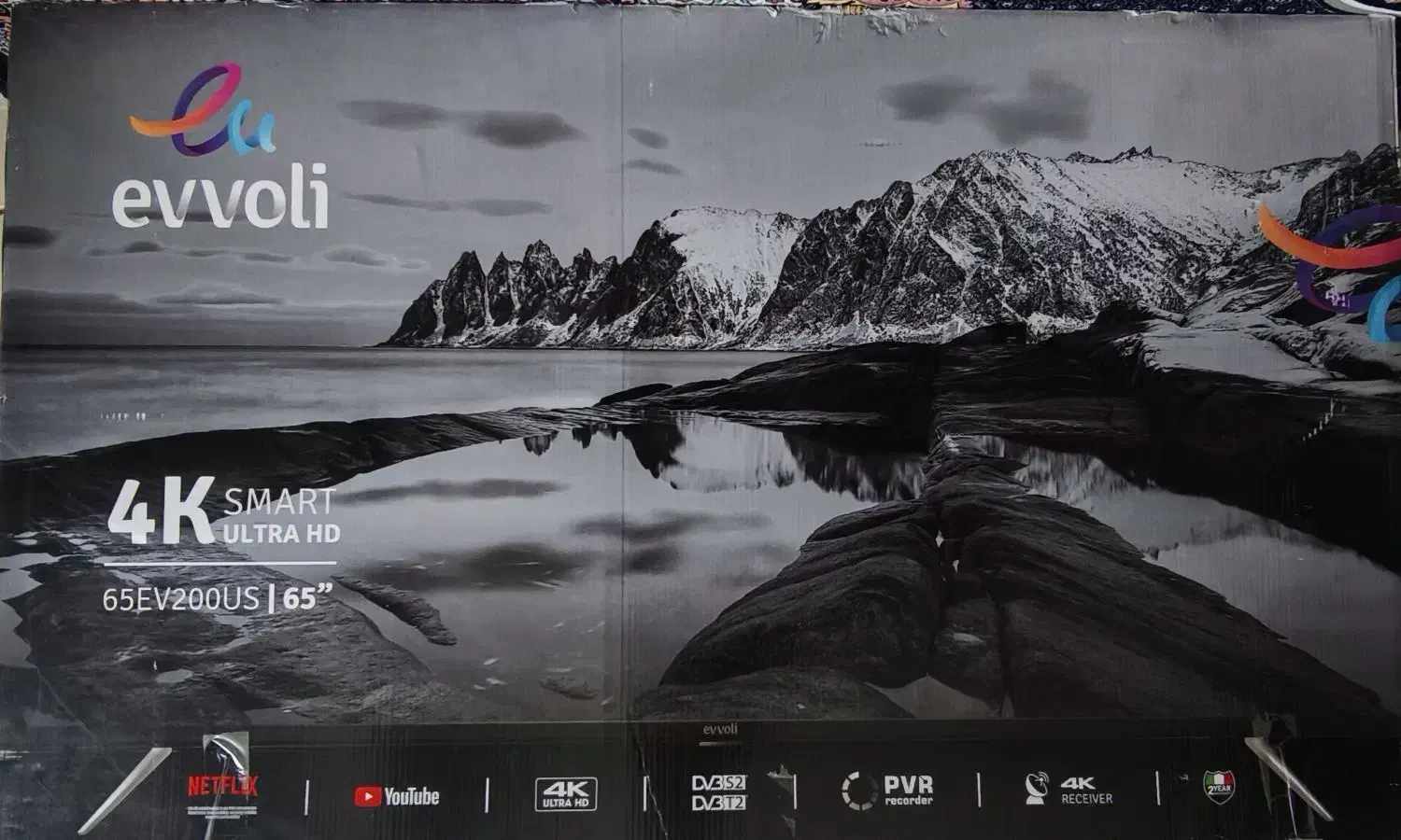 تلویزیون 65اینچ ایوولی 4K ULTRA HD|تلویزیون و پروژکتور|سراوان, |دیوار