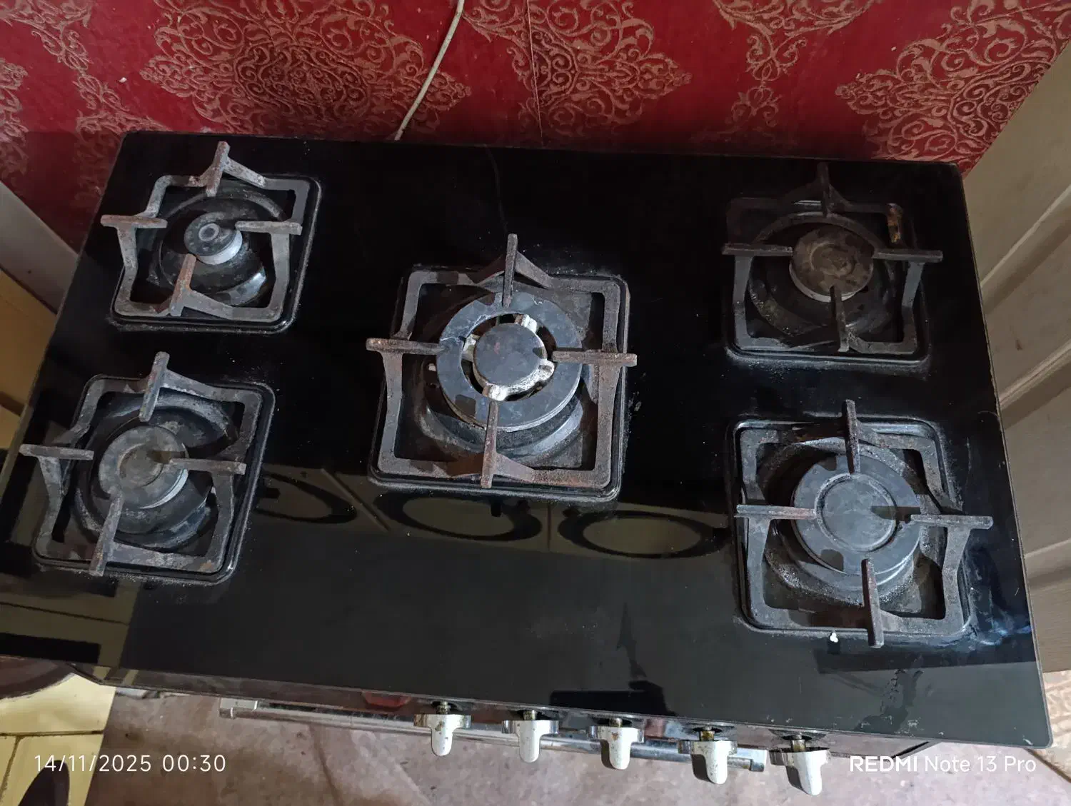 گاز طرح فر ( پنج شعله)|اجاق گاز و لوازم برقی پخت‌وپز|گنبد کاووس, |دیوار