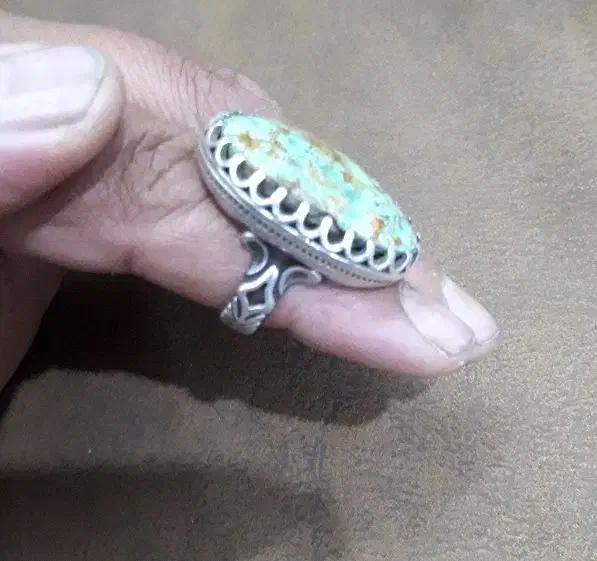 (نقره)(سنگ فیروزه)|بدلیجات|رفسنجان, |دیوار