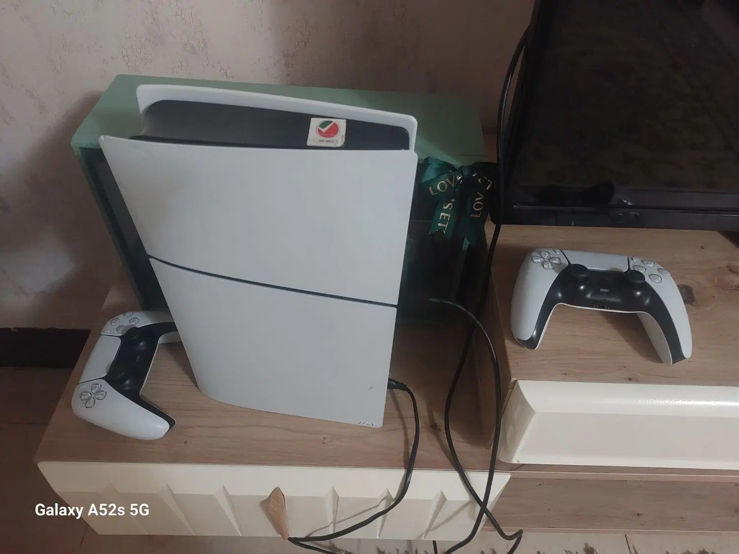 ps5 slim ۲دسته|کنسول، بازی ویدئویی و آنلاین|سیرجان, |دیوار