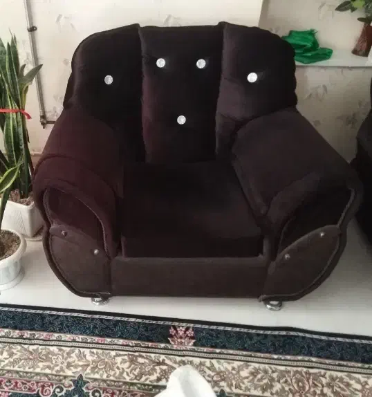 سرویس هفت نفره راحتی قیمت مناسب|مبلمان خانگی و میز عسلی|تربتحیدریه, بالا ولایت|دیوار