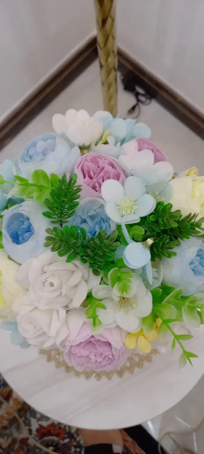 تعدای گل زیبا برای دکور|گل مصنوعی|نهاوند, |دیوار