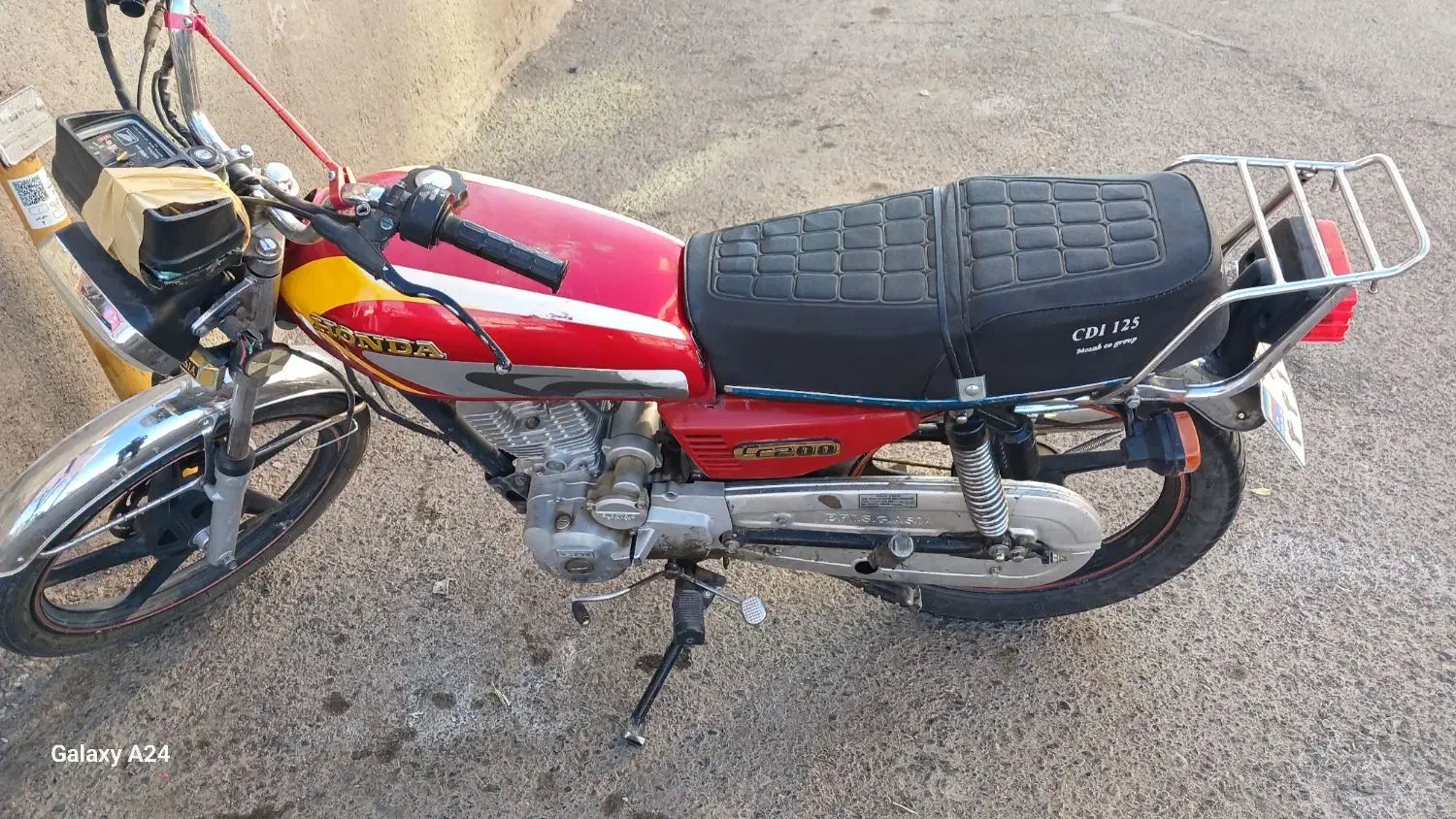 موتور هوندا ۲۰۰ رینگ مدل۹۴|موتورسیکلت|سبزوار, همت|دیوار