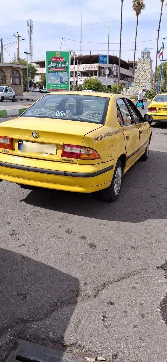 تاکسی سمند مدل۹۶ اندیمشک دزفول|خودرو سواری و وانت|اندیمشک, |دیوار