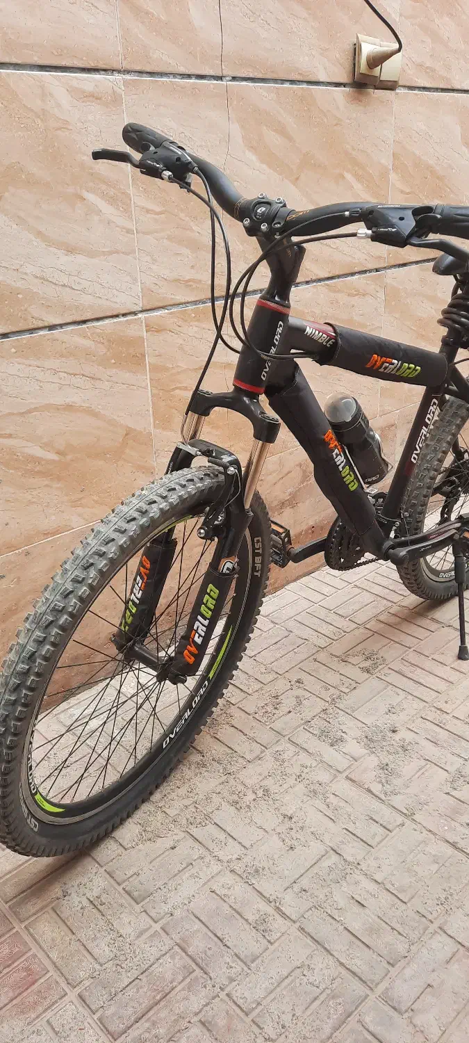 دوچرخه اورلود سایز ۲۶|دوچرخه، اسکیت، اسکوتر|اصفهان, باغ کاران|دیوار