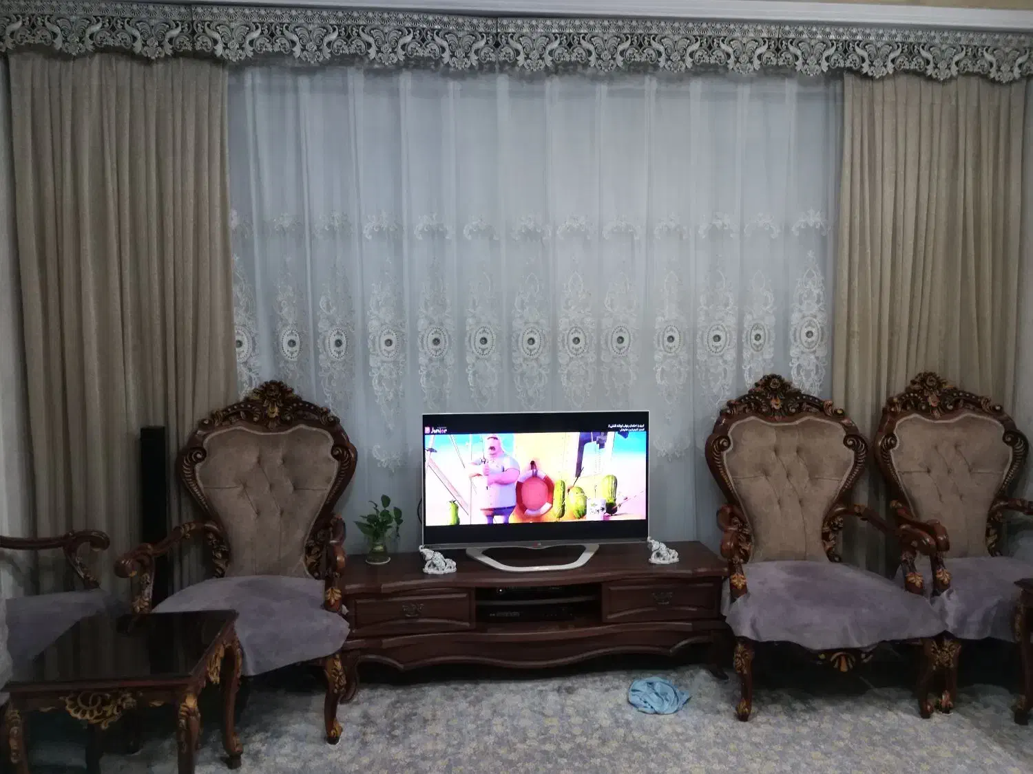 پرده و تاج پرده درحدنو|پرده، رانر، رومیزی|اسلامشهر, شهرک الهیه|دیوار