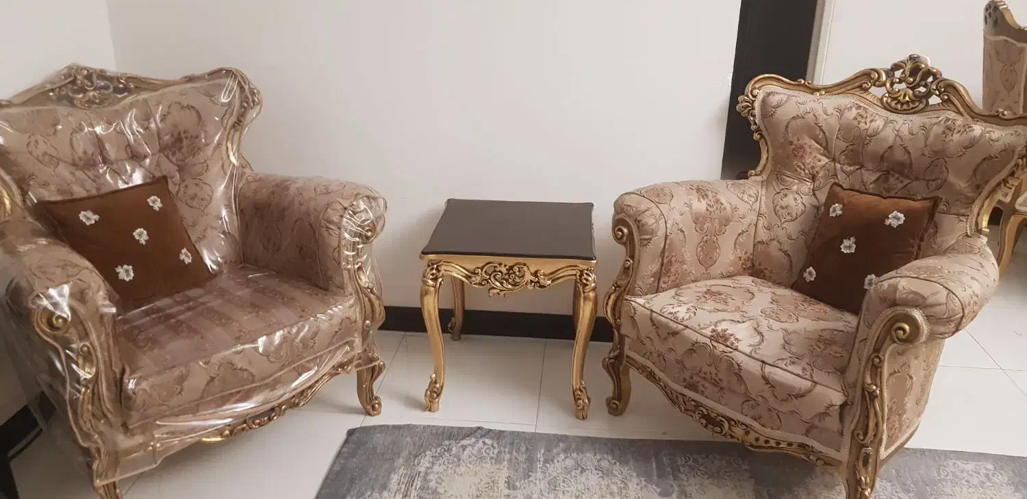 مبلمان و میز نهارخوری استیل کلاسیک چوب راش گرجستان|مبلمان خانگی و میز عسلی|تهران, شهرک فرهنگیان|دیوار