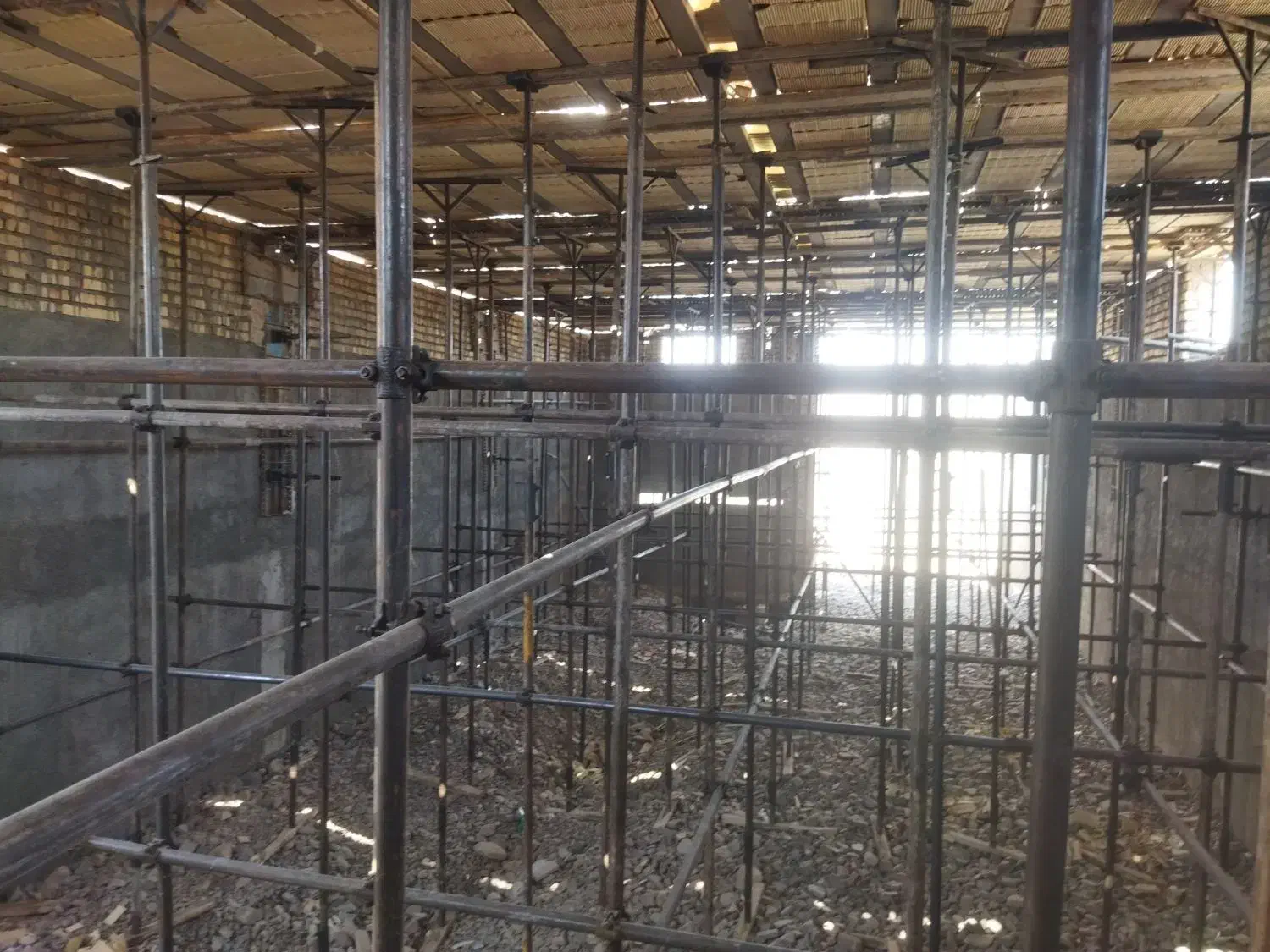 داربست فلزی|خدمات پیشه و مهارت|قم, باغ شریفی|دیوار