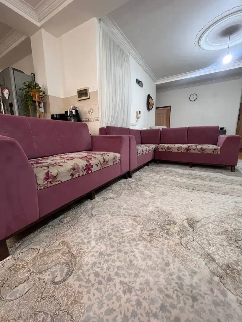 فروش فوری مبل راحتی ۹ نفره|مبلمان خانگی و میز عسلی|لاهیجان, فیاض|دیوار