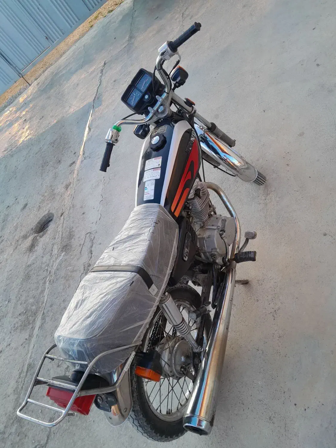 موتور ۱۲۵ مزایده|موتورسیکلت|نکا, |دیوار