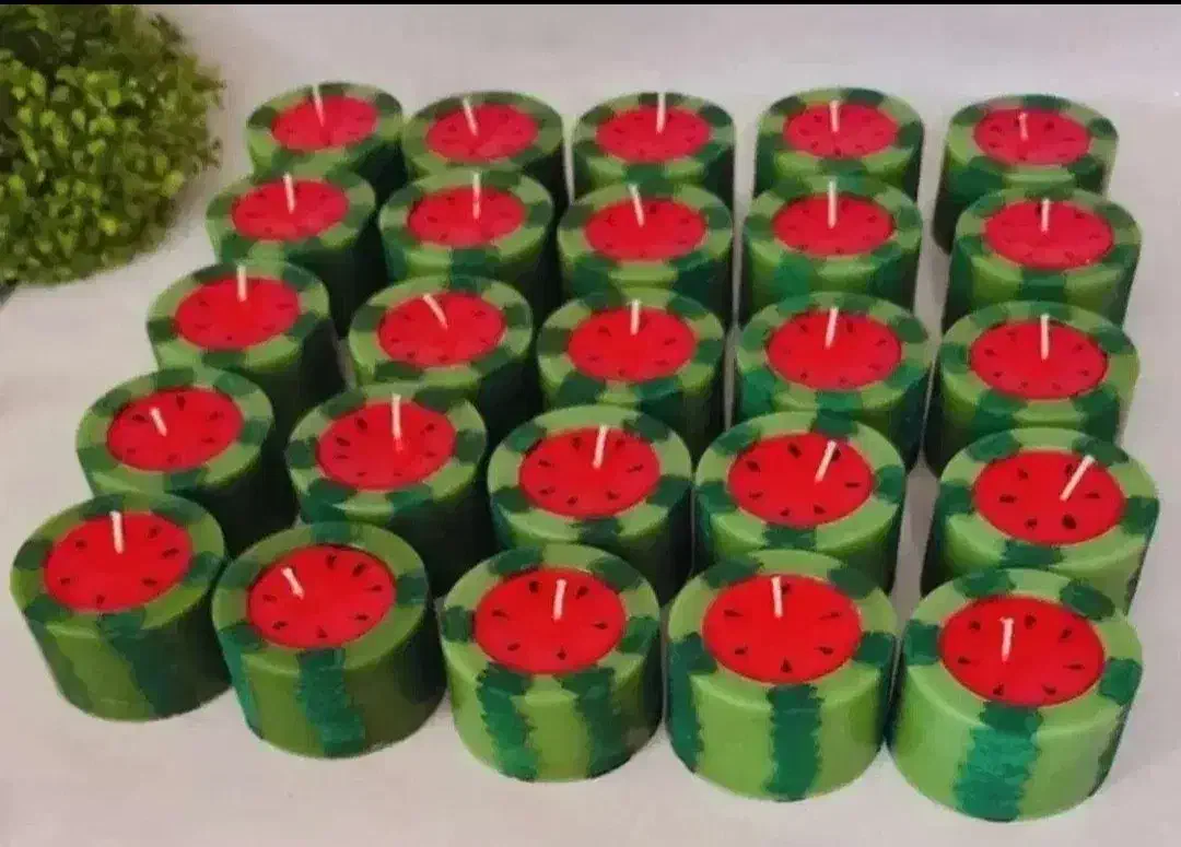 انواع شمع و گیفت وظروف سنگ مصنوعی یلدایی|صنایع دستی و سایر لوازم تزئینی|کرمان, |دیوار