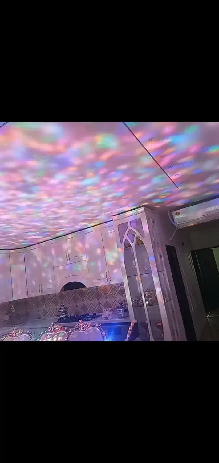 رقص نور دیسکویی۶وات|ریسه و چراغ تزئینی|خوی, |دیوار