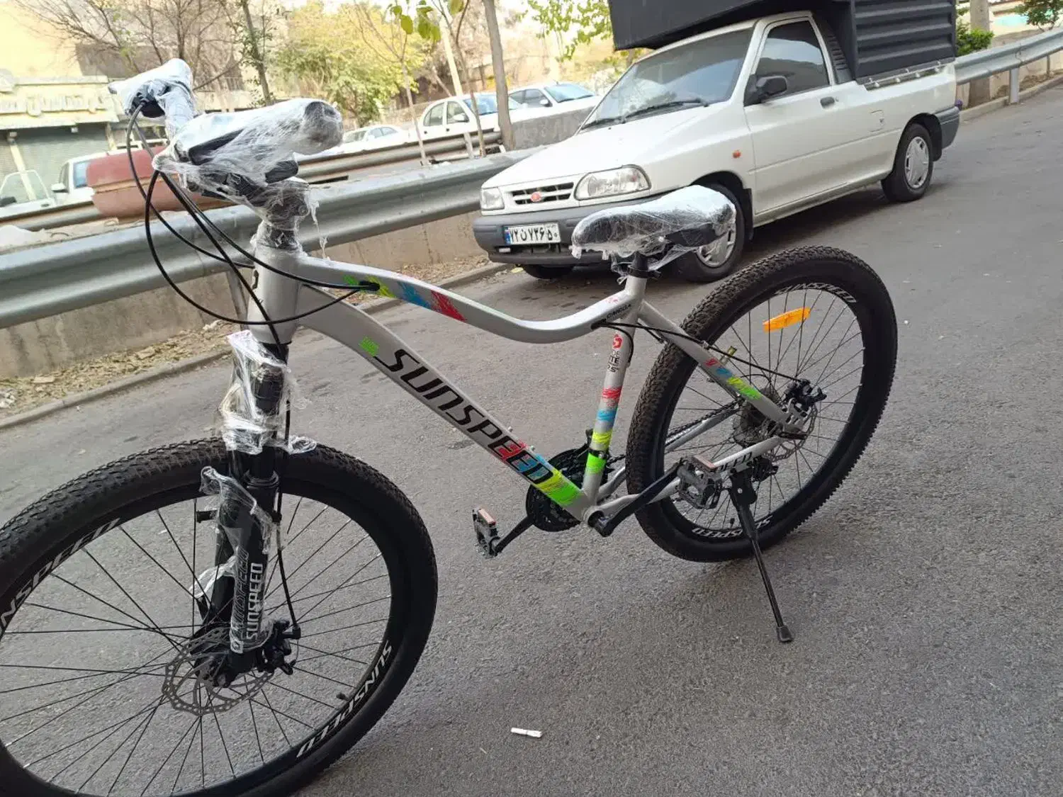 دوچرخه sunspeed سایز 27|دوچرخه، اسکیت، اسکوتر|تهران, علم و صنعت|دیوار