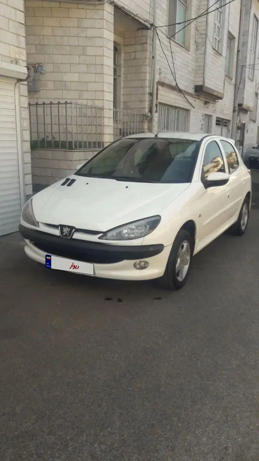 پژو ۲۰۶ تیپ مدل ۸۸|خودرو سواری و وانت|رشت, حمیدیان|دیوار