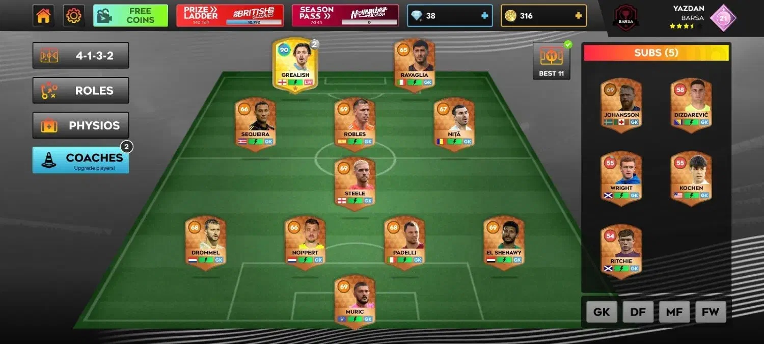 اکانت دریم لیگ|کنسول، بازی ویدئویی و آنلاین|مسجد سلیمان, |دیوار