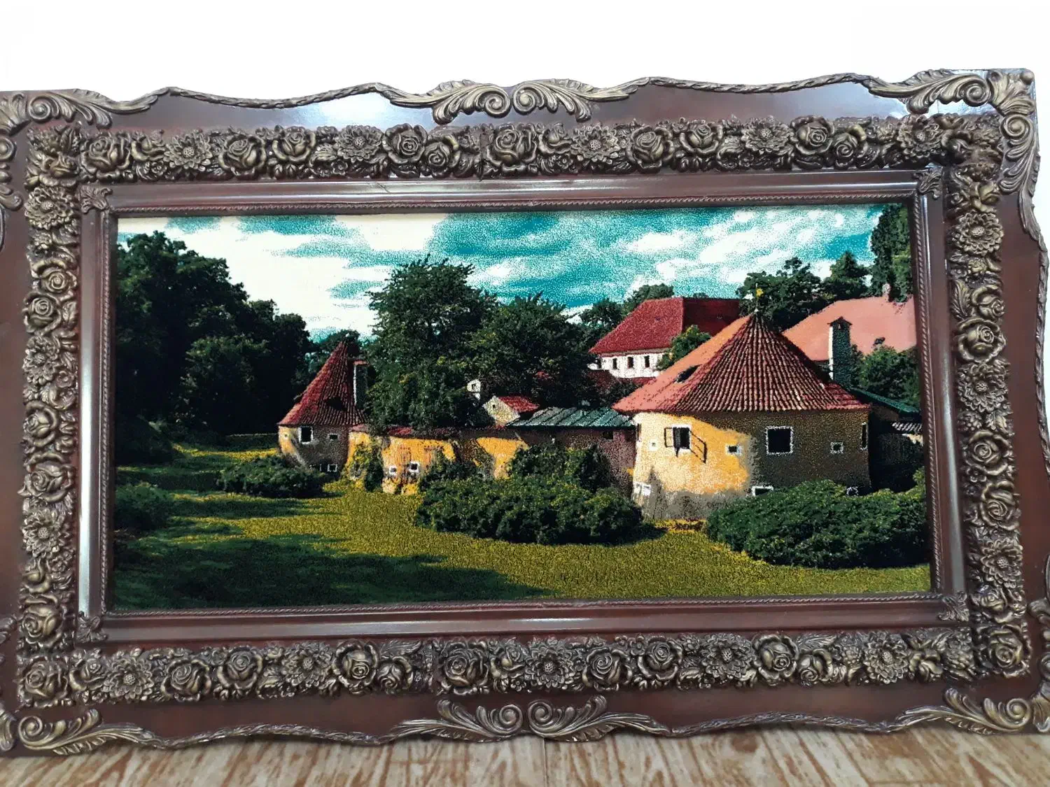 تابلو فرش دستباف|تابلو فرش|آزادشهر, |دیوار