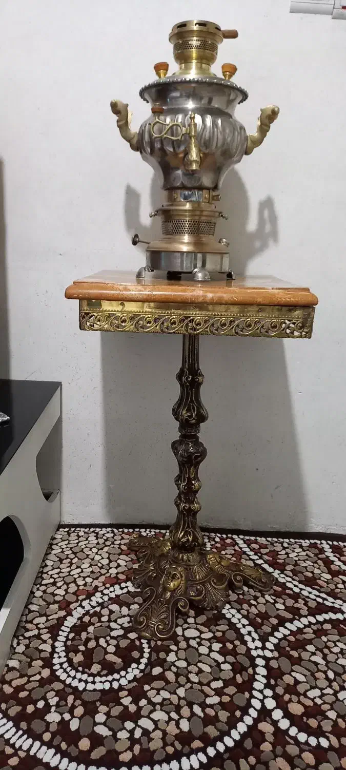 میز تلفن برنز قدیمی|میز تلفن|تبریز, |دیوار