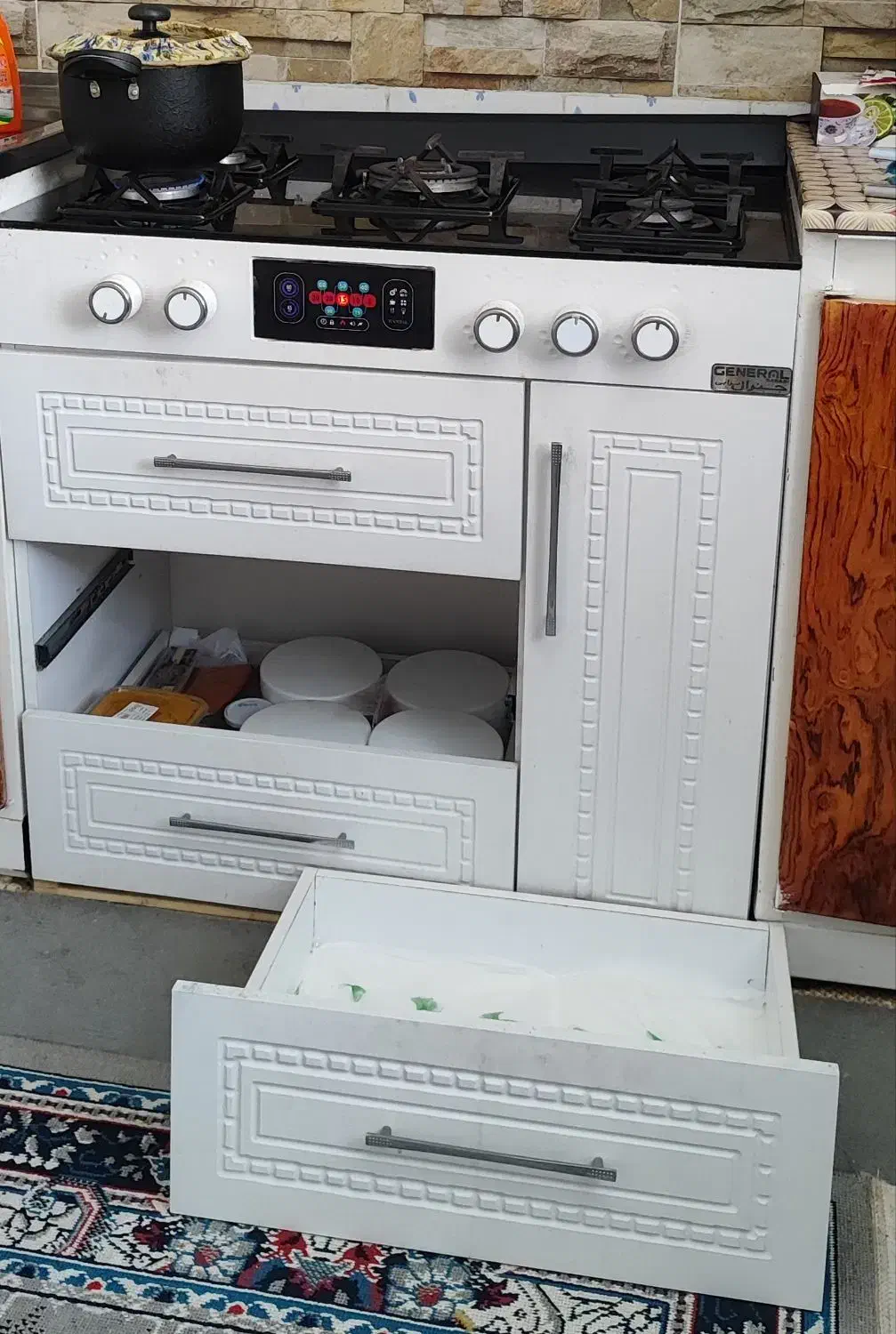 گاز صفحه‌ای- گاز ام‌دی‌اف|اجاق گاز و لوازم برقی پخت‌وپز|آبدانان, |دیوار