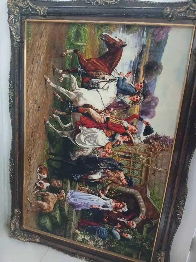 تابلو فرش بزرگ و شیک نو نو|تابلو فرش|رباط‌کریم, شهرک صنعتی پرند|دیوار