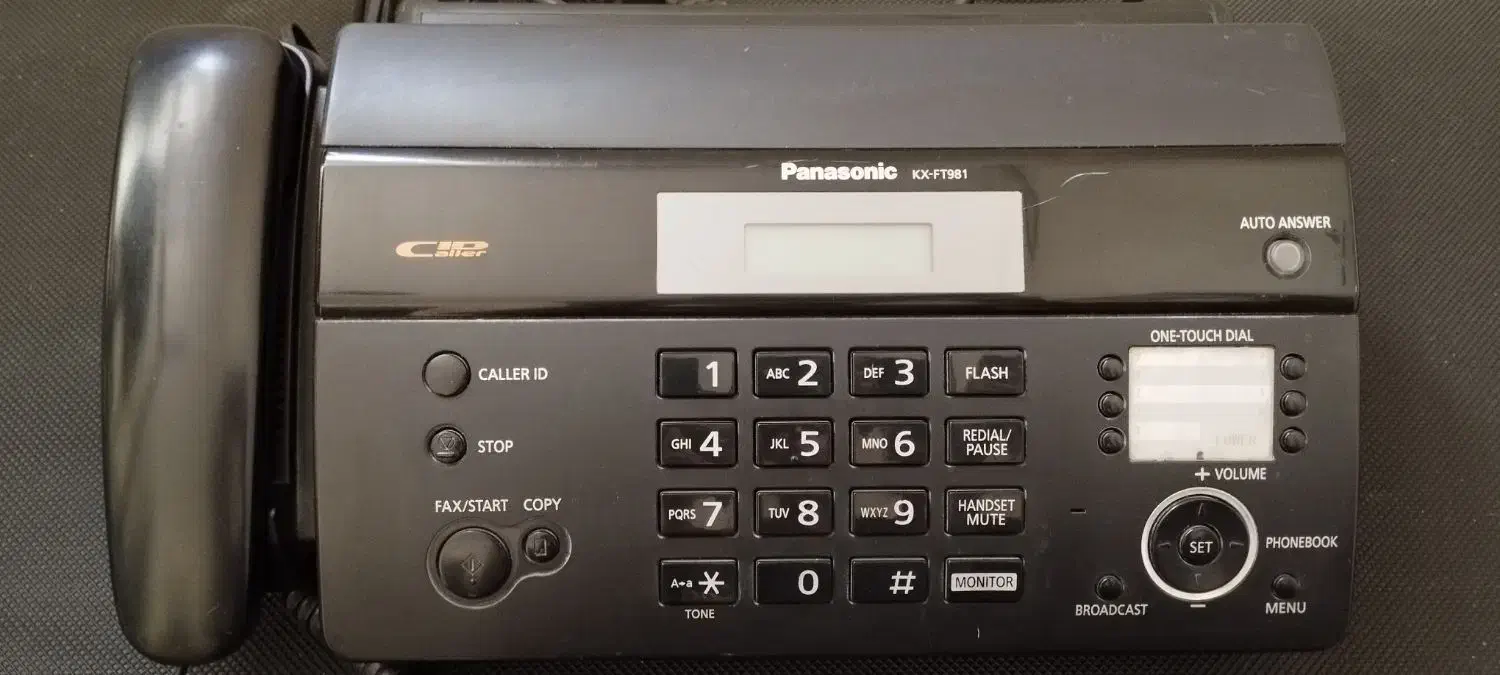 دستگاه فکس حرارتی پاناسونیک|پرینتر، اسکنر، کپی، فکس|مشهد, فدک|دیوار