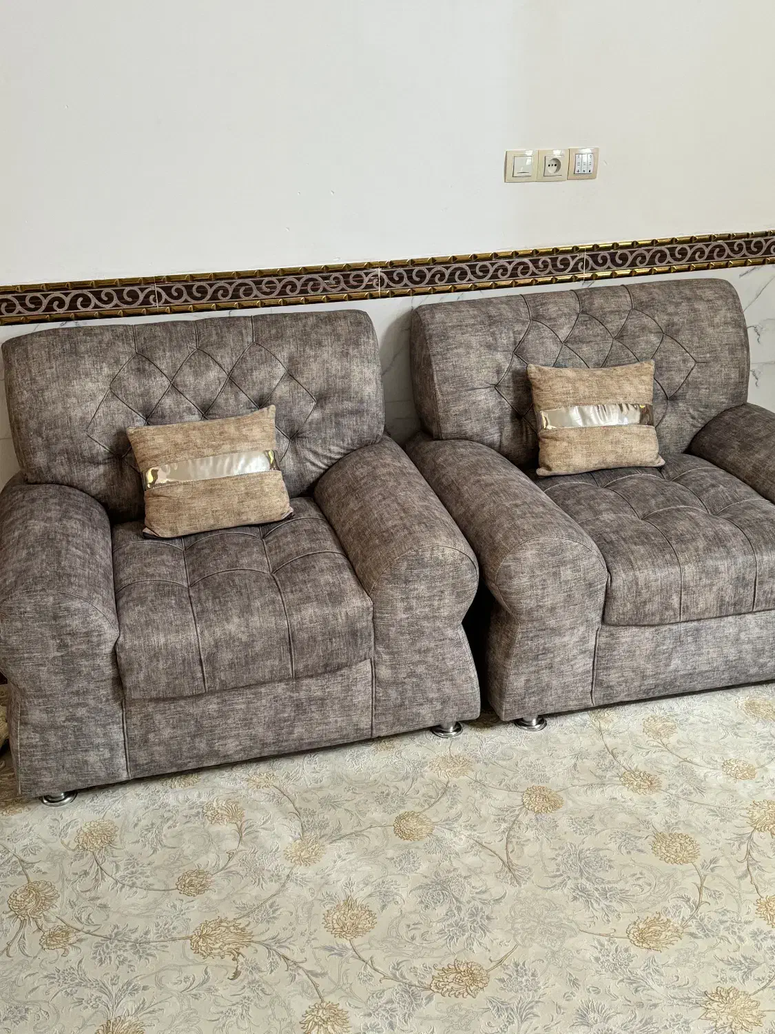 «مبل ۱۰ نفره »تمیز و شیک فروش فوری فقط ۳۰ میلیون»|مبلمان خانگی و میز عسلی|مرودشت, فاز اول شهرک فرهنگیان|دیوار