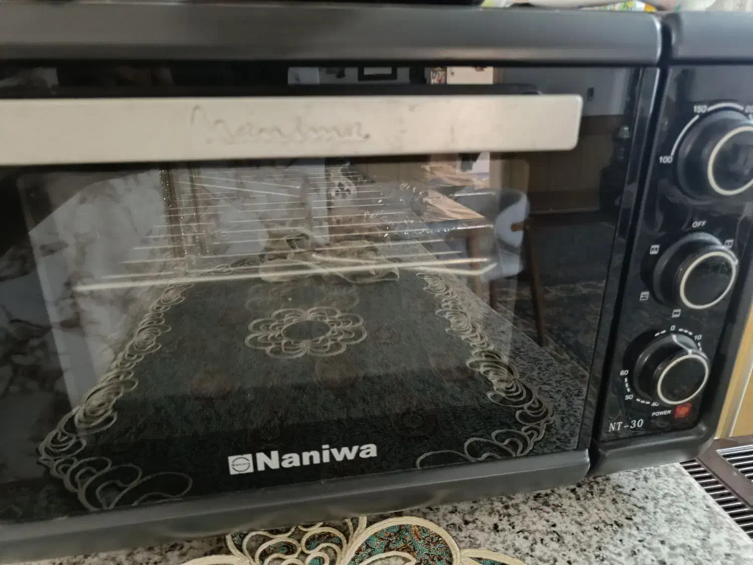 آون توستر مارک نانیوا  سایز ۳۰|اجاق گاز و لوازم برقی پخت‌وپز|الیگودرز, |دیوار