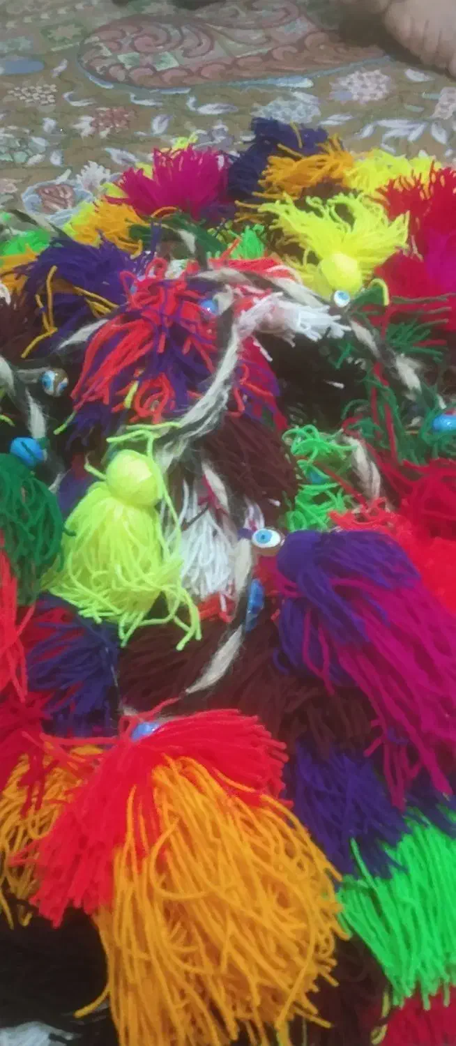 چپی با مو بز درست کردم|صنایع دستی و سایر لوازم تزئینی|پیرانشهر, |دیوار