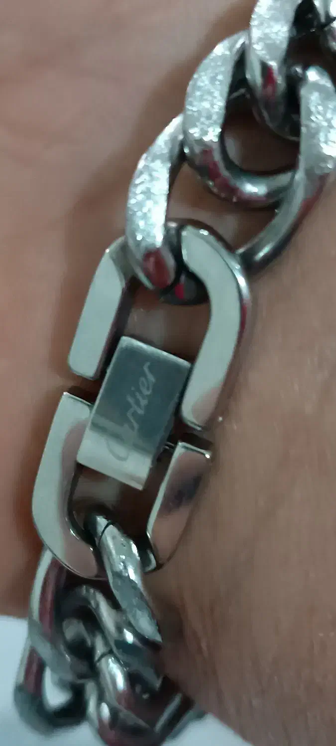 دو عدسبند استیل اصل 100 گرمی درشت قفل حرفه ای|بدلیجات|محمدشهر, شهرک چمران|دیوار