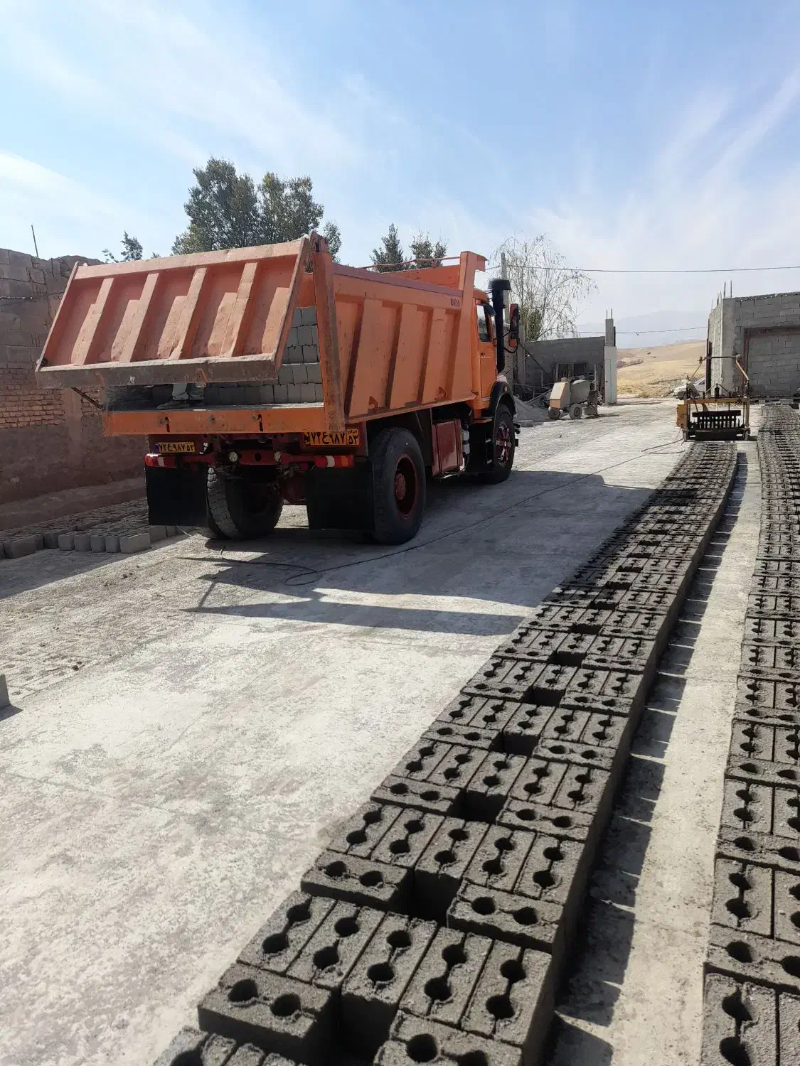 بلوک استخری شیلاتی|مصالح و تجهیزات ساختمان|شهرکرد, |دیوار