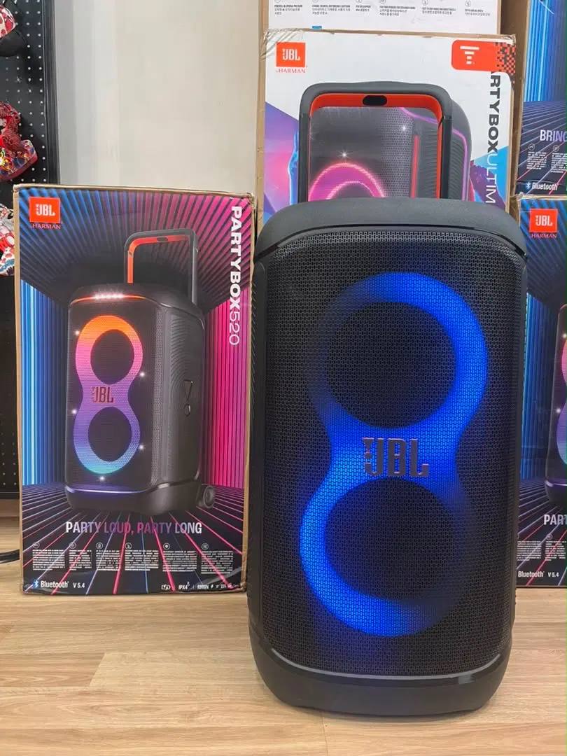 JBL partybox 520 با گارانتی ۱۸ شرکتی|پخشکننده همراه|تهران, صاحبقرانیه|دیوار