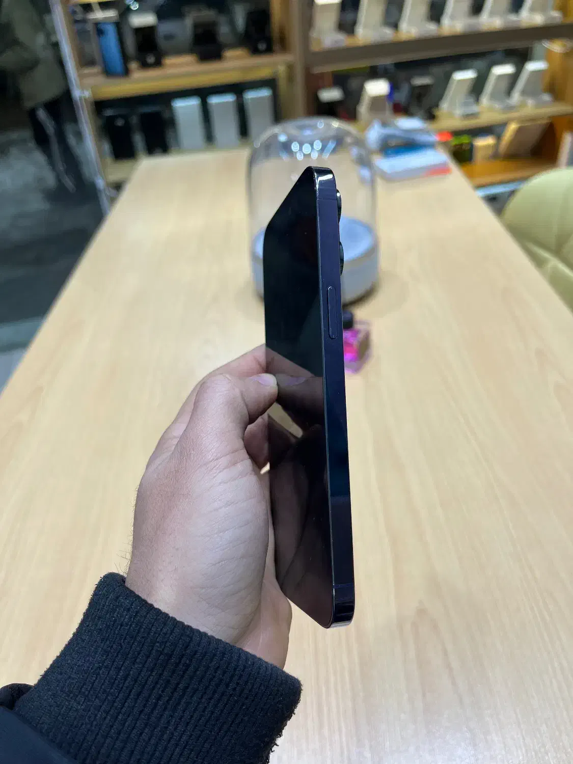 ایفون ۱۴مکس ۲۵۶گیگ ZA/A 85بنفش|موبایل|خوی, |دیوار