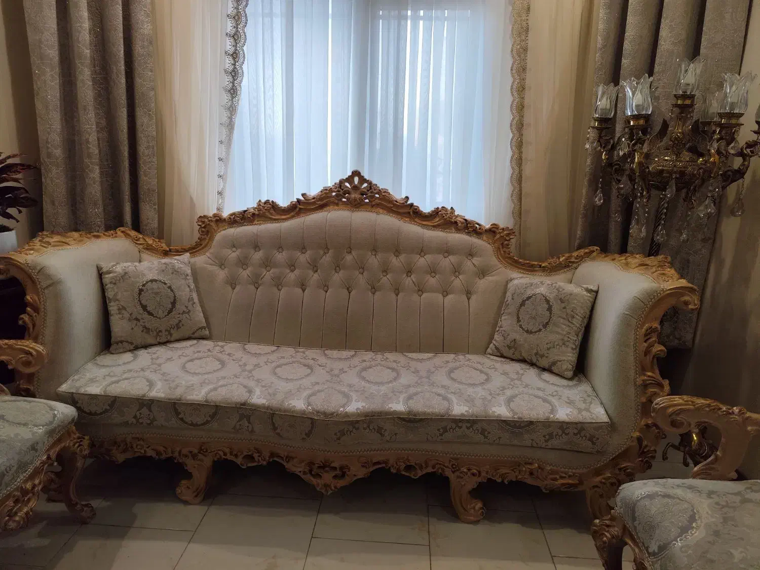 مبل سلطنتی|مبلمان خانگی و میز عسلی|پردیس, فاز ۱۱|دیوار