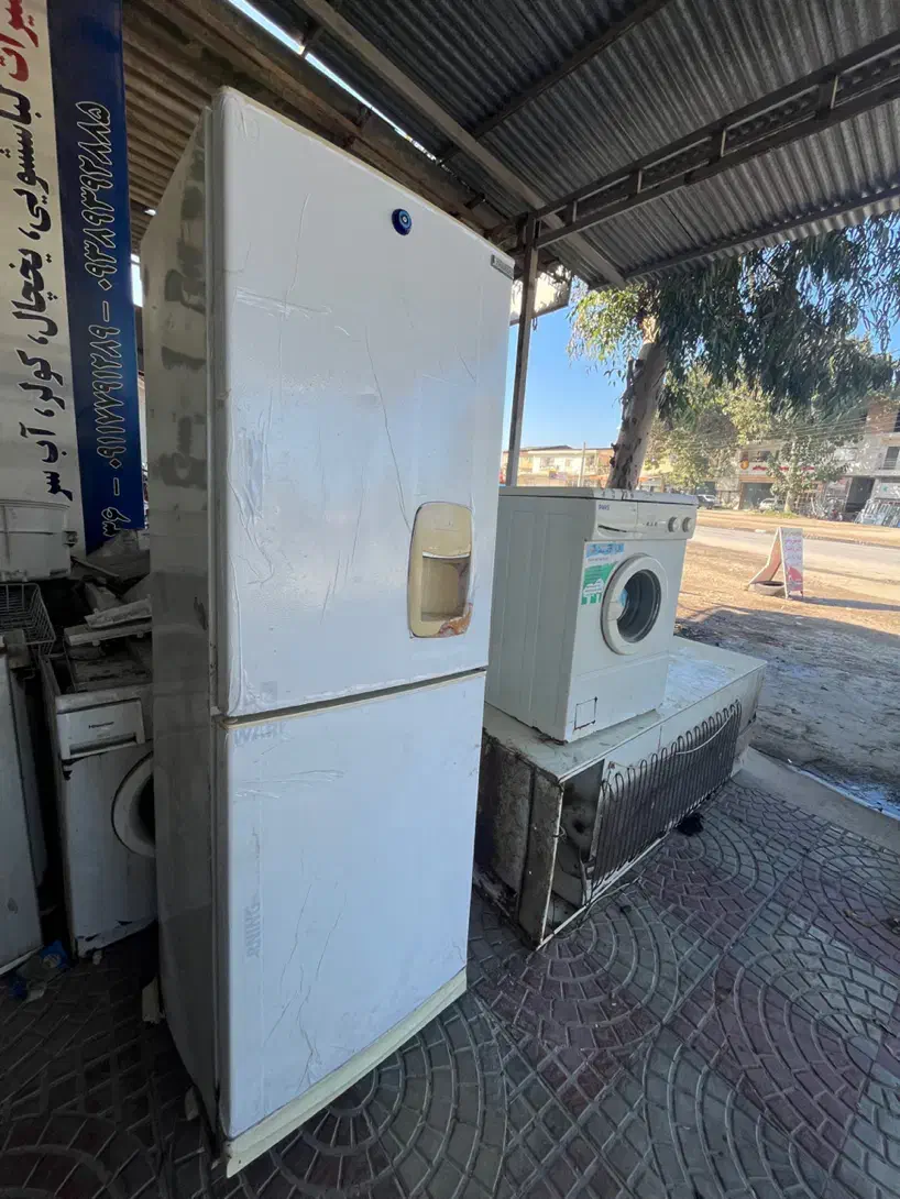یخچال دودرب فنی سالم سالم بدونه ایراد|یخچال و فریزر|بهشهر, |دیوار